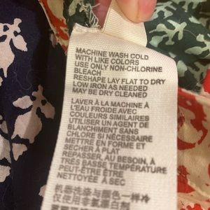 Free People size 2 bohemian shirt